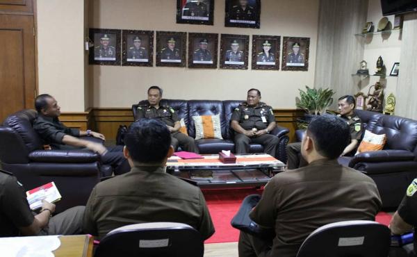 Kunjungan Kerja Direktur Eksekusi dan Eksaminasi pada JAM Pidsus Kejaksaan Agung RI
