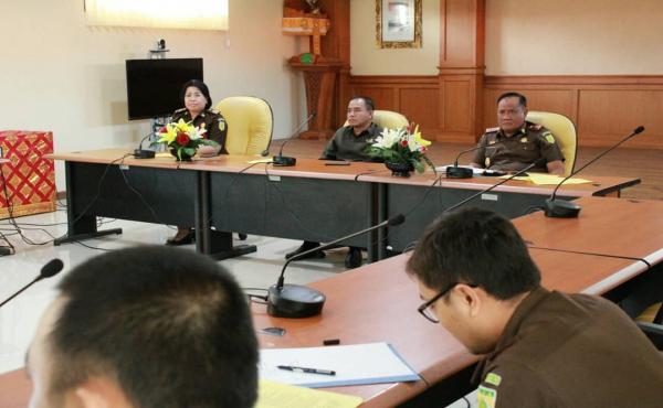 Rapat Pembangunan Zona Integritas WBK menuju WBBM Unit Kerja Kejati Bali