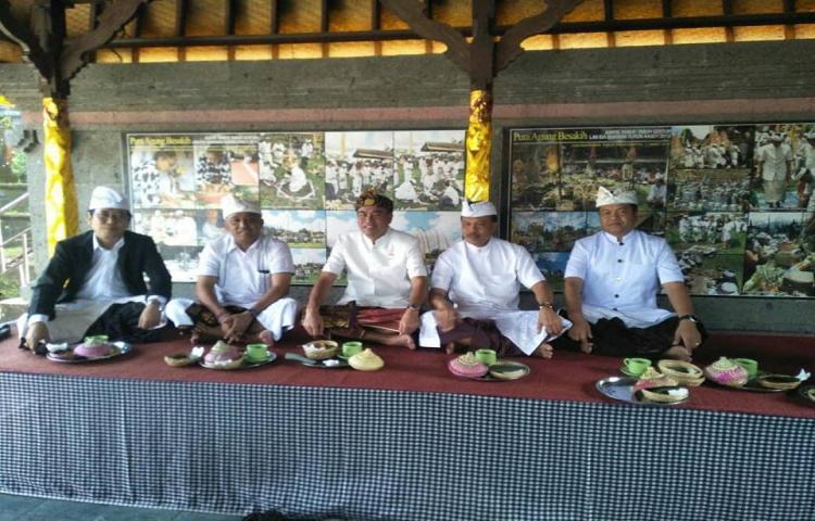 Acara Penutupan Kampanye Pemilu 2019 di Pura Agung Besakih
