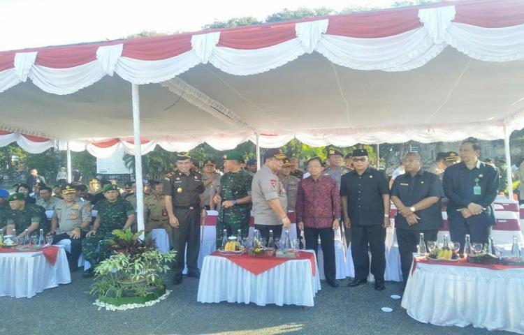 Apel Gelar Pasukan Operasi 'Ketupat Agung 2019' Dalam Rangka Pengamanan Hari Raya Idul Fitri 1440 H