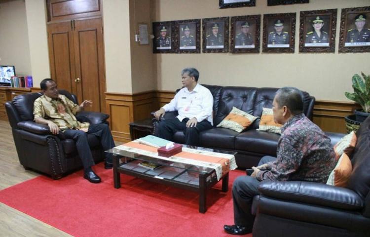 silahturahmi Kanwil Badan Pertanahan Nasional Provinsi Bali Rudi Rubijaya, S.P., M.Sc.